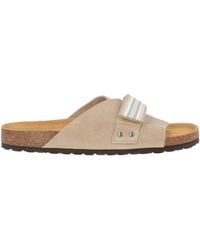 Eleventy - Khaki Sandals Leather - Lyst