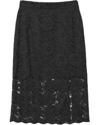 Blugirl Blumarine Midi Skirt - Black
