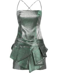 Jijil - Mini Dress Polyester, Metallic Fiber - Lyst