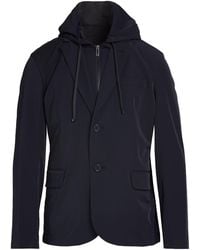 ARMANI EXCHANGE - Midnight Jacket Polyamide, Elastane - Lyst