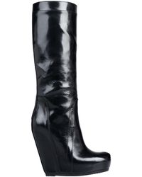 Rick Owens Bottes - Noir