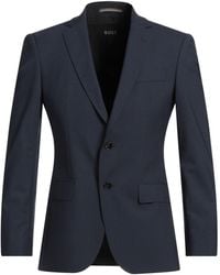 BOSS - Blazer Virgin Wool, Elastane - Lyst