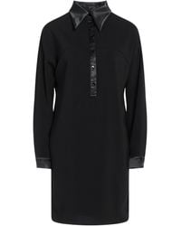 VIRNA DRÒ® - Mini Dress Polyester, Elastane - Lyst