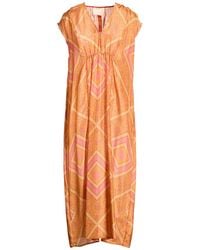 Momoní - Midi Dress Silk - Lyst