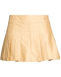 MVP WARDROBE - Camel Shorts & Bermuda Shorts Cotton, Silk - Lyst