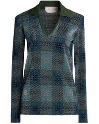 Circus Hotel - Azure Sweater Viscose, Polyamide, Metal Fiber, Polyester - Lyst