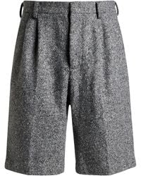 Roberto Collina - Shorts & Bermuda Shorts Wool, Polyester, Acrylic, Silk, Textile Fibers - Lyst