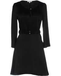 Patrizia Pepe Kurzes Kleid - Schwarz