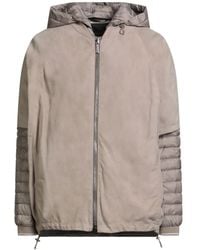 Moorer - Jacket Leather, Polyester, Polyamide, Elastane - Lyst