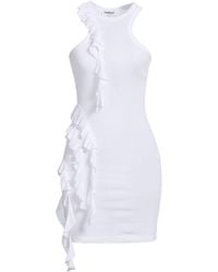 Dondup - Mini Dress Cotton - Lyst