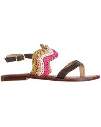 CafeNoir - Thong Sandal - Lyst