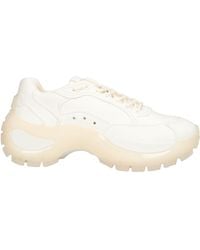 Sportmax - Ivory Sneakers Leather - Lyst