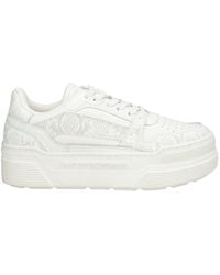 EA7 - Sneakers Cow Leather, Polyamide - Lyst