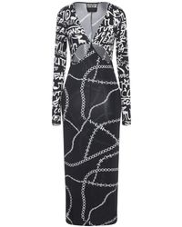 Versace Jeans Couture - Midi-Kleid - Lyst