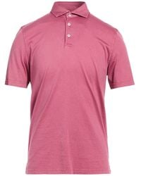 Fedeli - Antique Rose Polo Shirt Organic Cotton - Lyst