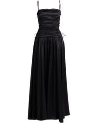 Rochas - Maxi Dress Silk - Lyst