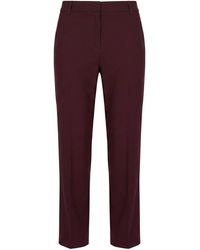 Ottod'Ame - Burgundy Pants Polyester, Virgin Wool, Elastane - Lyst