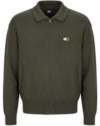Tommy Hilfiger - Cardigan Cotton, Polyamide, Elastane - Lyst