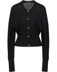 Save 26% Womens Clothing Jumpers and knitwear Cardigans Dolce & Gabbana Cashmere Crystal Cardigan Black Tsh1222 