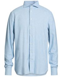 Borriello - Sky Shirt Cotton - Lyst