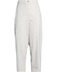 ViCOLO - Light Pants Polyester, Viscose, Elastane, Metal Fiber - Lyst