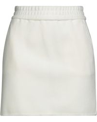 Max Mara - Ivory Mini Skirt Virgin Wool, Cashmere, Polyamide - Lyst