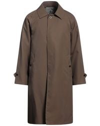 Boglioli - Overcoat & Trench Coat Polyamide, Virgin Wool, Silk - Lyst