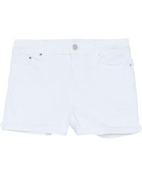 Karl Lagerfeld Denim Shorts - White