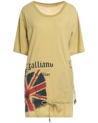 John Galliano - Acid Mini Dress Polyester, Cotton - Lyst