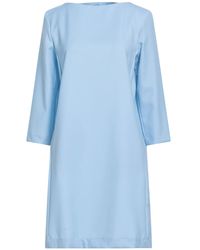 Liviana Conti - Light Mini Dress Virgin Wool - Lyst