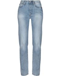 acne high waisted jeans