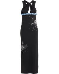 DES_PHEMMES - Midi Dress Polyamide, Elastane, Glass, Polyester, Metal - Lyst