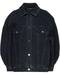 Alberta Ferretti - Denim Outerwear - Lyst