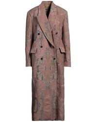 Uma Wang - Coat Virgin Wool, Viscose, Acetate - Lyst
