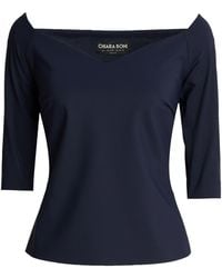La Petite Robe Di Chiara Boni - T-Shirt Polyamide, Elastane - Lyst