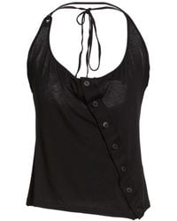 The Attico - Top Viscose, Elastane - Lyst