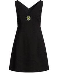 Moschino - Mini Dress Acetate, Viscose - Lyst