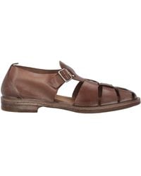 Moma - Chocolate Sandals Leather - Lyst