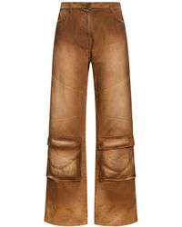 MSGM - Pantalon En Jean - Lyst