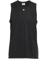 Courreges - Tank Top Polyester - Lyst
