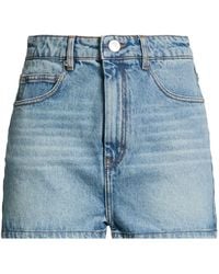 Ami Paris - Denim Shorts - Lyst
