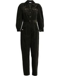 Sandro - Military Jumpsuit Cotton - Lyst