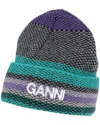Ganni - Hat Recycled Wool, Recycled Polyamide - Lyst