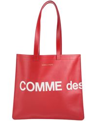 cdg transparent tote