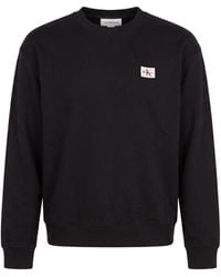 Calvin Klein - Sweatshirt Cotton, Elastane - Lyst