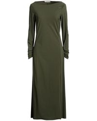 Maliparmi - Military Maxi Dress Polyamide, Elastane - Lyst