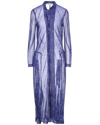 Comme des Garçons Gabardina - Azul