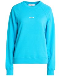 MSGM - Sweatshirt Cotton - Lyst