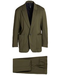 Hevò - Military Suit Virgin Wool, Polyester, Elastane - Lyst