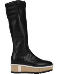 Fabi Knee Boots - Black